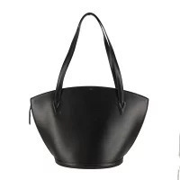 Louis Vuitton Jacques Black Noir Saint Shopping Epi Ab